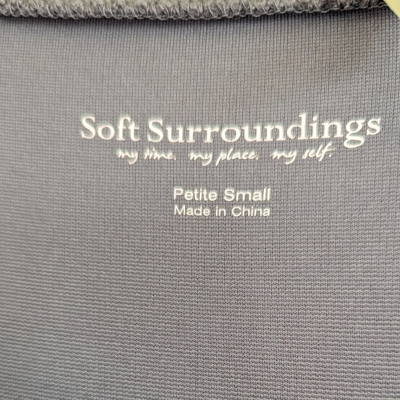 Soft Surroundings gray maxi dress size petite small - Picture 5 of 5